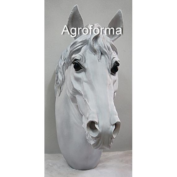 Навес: голова лошади (белая)	42х18х35